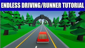 How to make a Endless Driving Game in Unity Tutorial EP1: Setup & Car movement 🚗