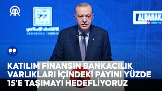 Cumhurbaşkanı Erdoğan, Albaraka İslami Finans Zirvesi’nde konuştu