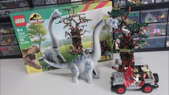 LEGO Jurassic World - Centro de Visitantes: Ataque de TRex e Raptor - Ri  Happy