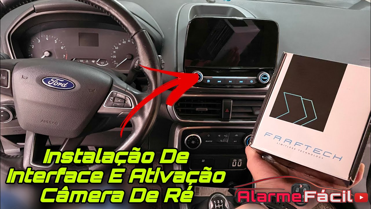 Instalação de Interface FaafTech FT-VF-FRD4 na EcoSport ( Ativação Câmera de Ré )
