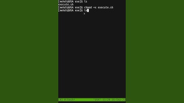 How to EXEcute .sh file in Linux