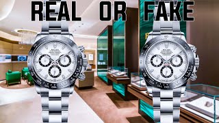 Can You Spot a Fake Rolex Daytona?