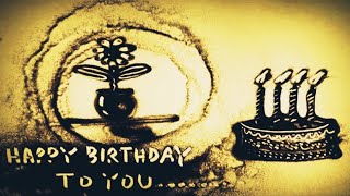 Birthday Sand Art Video