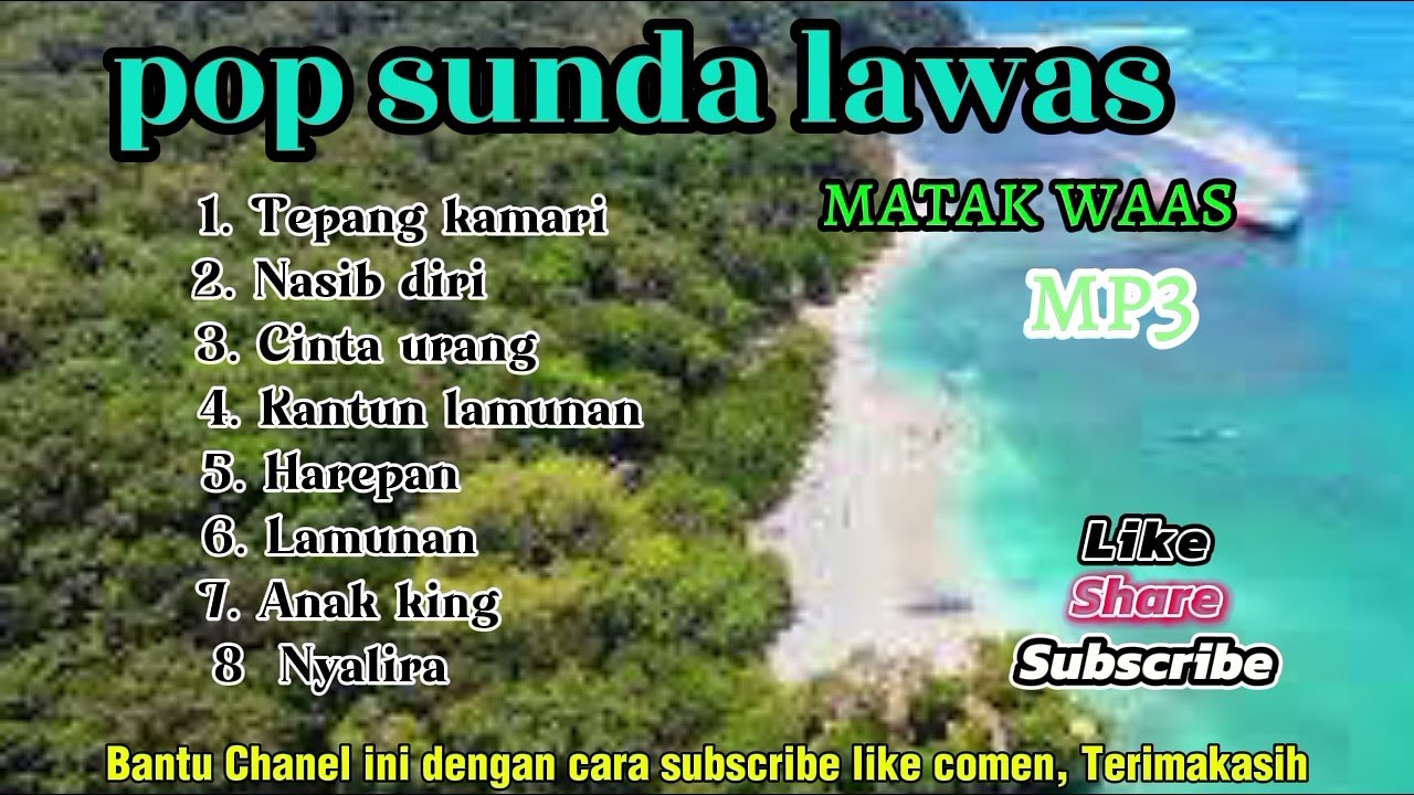 LAGU SUNDA LAWAS SEDIH PALING MERDU SAMPE MERINDING DENGERIN NYA