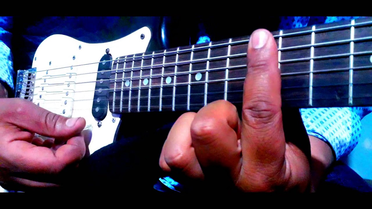 تعليم الكيتار طريقة بسيطة و مفهومة مقام كناوي العاتي Ma9am gnawi char7 basiit