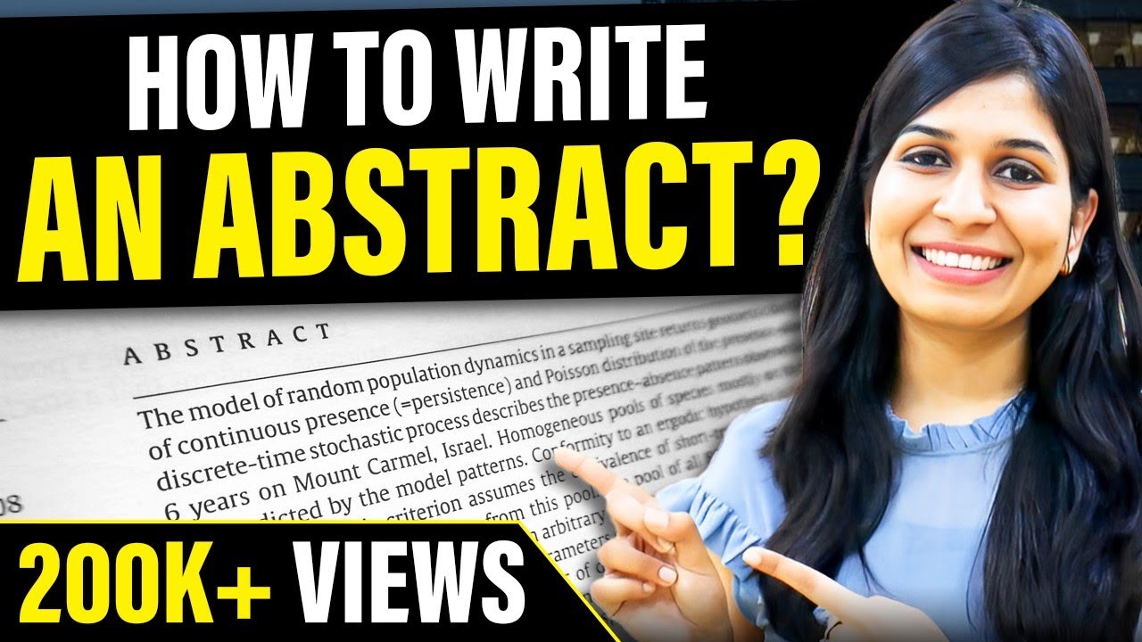 define abstract in a research paper