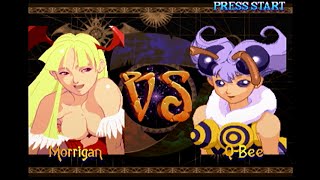 Morrigan Playthrouth Vampire Savior(for SEGA SATURN) [GV-VCBOX,GV-SDREC]