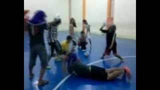 harlem shake Indonesia - futsal field (Solo,central Java)
