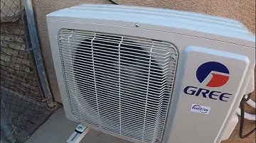 Gree mini split installation