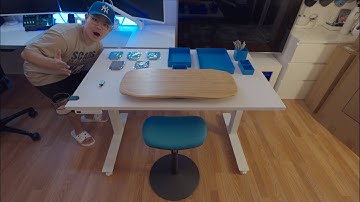 I FINALLY BOUGHT A STANDING DESK! | Uplift Standing Desk V2 Unboxing #giveaway