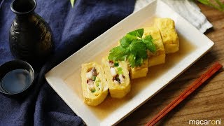 おだしが香る！とろ〜り 餡の 明石 だし巻き 卵 のレシピ 作り方
