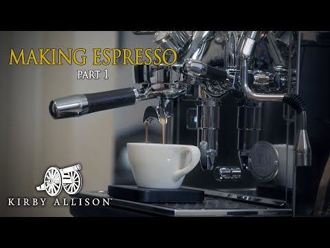How To Make The Best Cup Of Espresso - part 1 | Kirby Allison