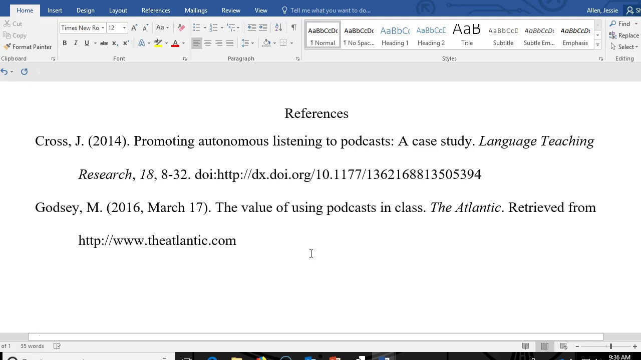 what is url in research paper