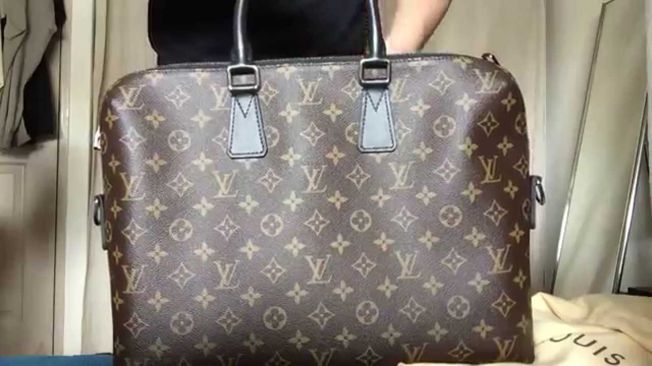 Authentic LOUIS VUITTON Monogram Macassar Avenue sling bag M46327 Shoulder  ba