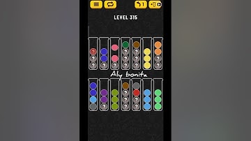 ball sort puzzle level 315