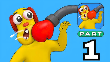 Annoying Uncle Punch 👊 -  Part 1 All Level Walkthrough Gameplay - Android Gameplay