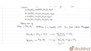 In the following sequence of recation, identify the compounds (A), (B), (C ) and (D): underset(S...