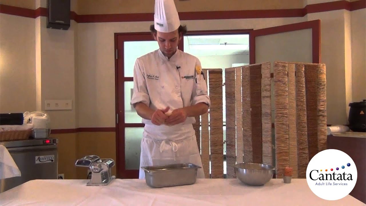 Chef Jeff #4 - Homemade Pasta Demo - YouTube