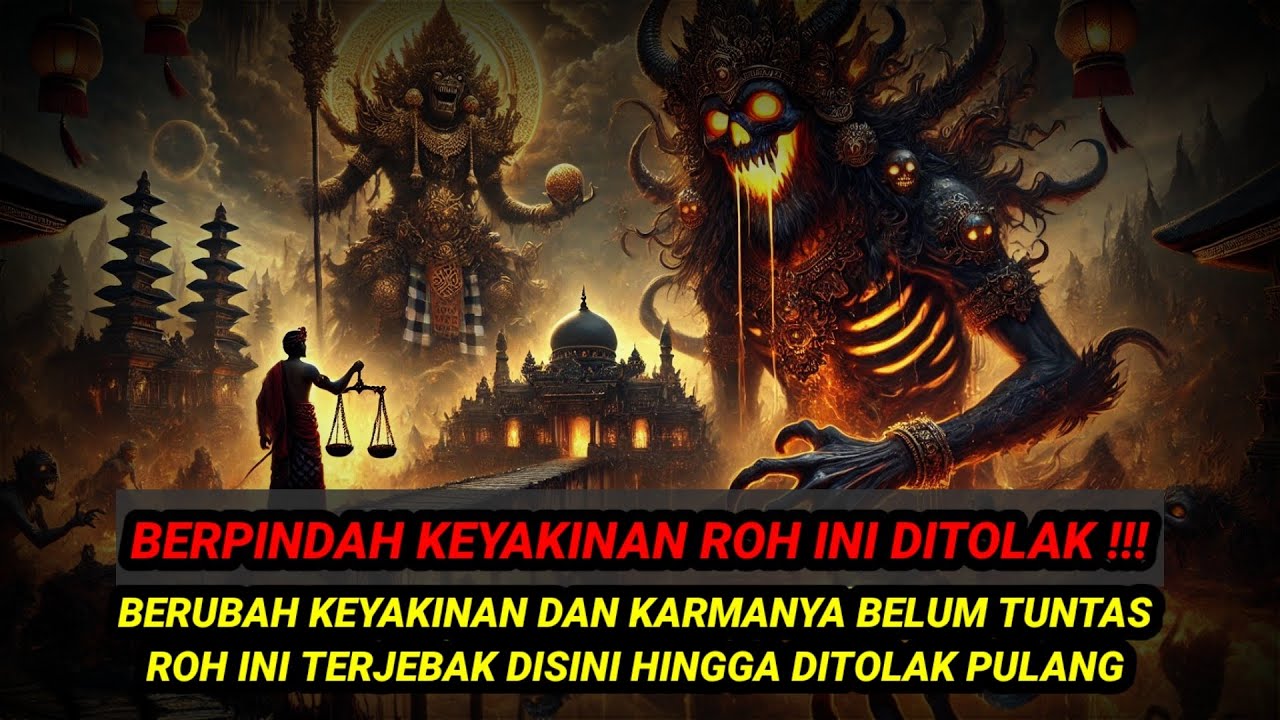 ROH INI DITOLAK DIAKHIRAT SAAT PINDAH KEYAKINAN AGAMA‼️TERJEBAK KARENA KARMA HINGGA DITOLAK PULANG