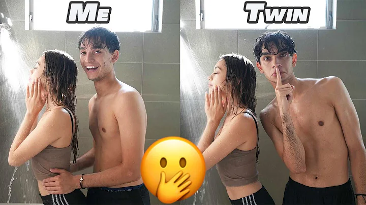 Twin Swap Shower Prank On Girlfriend