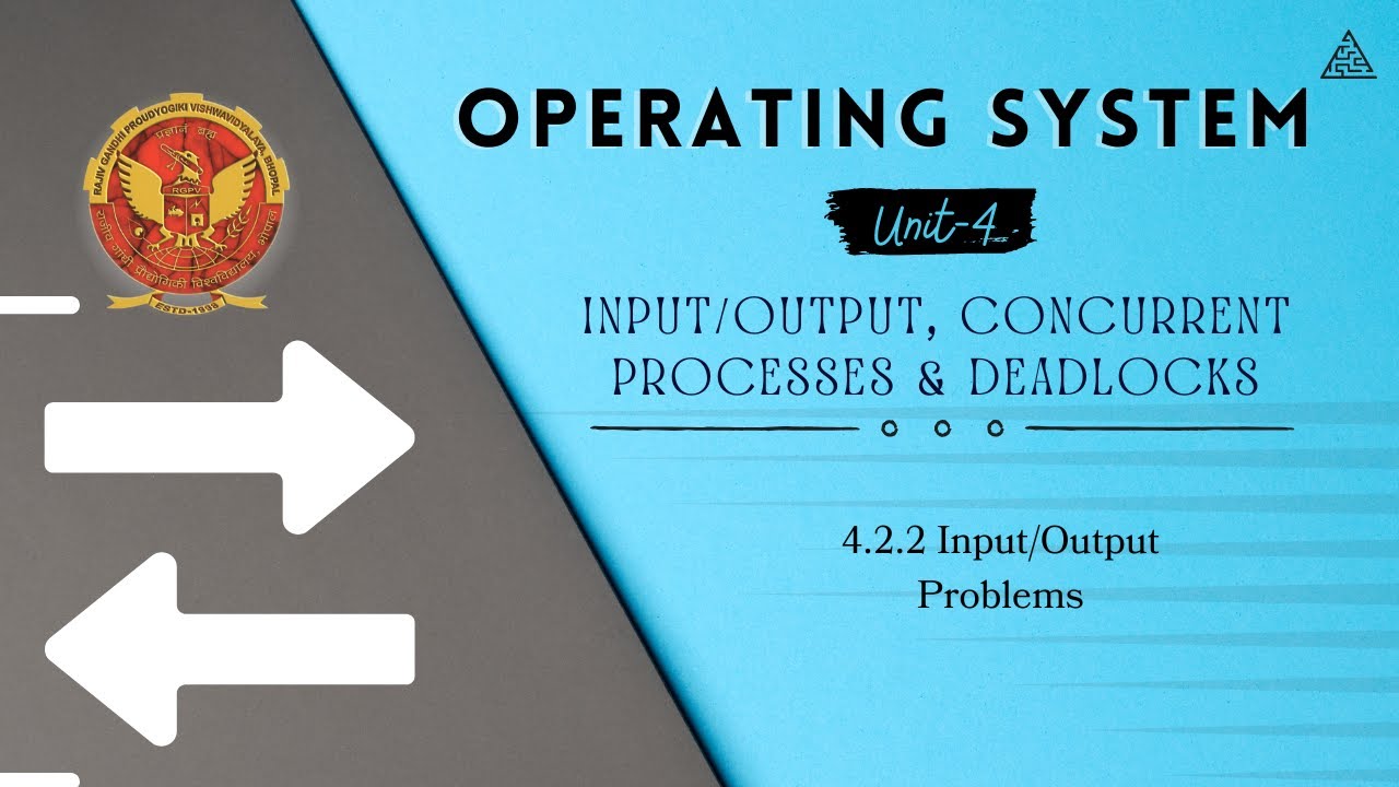 4.2.2 Input/Output Problems | CS405 | - YouTube