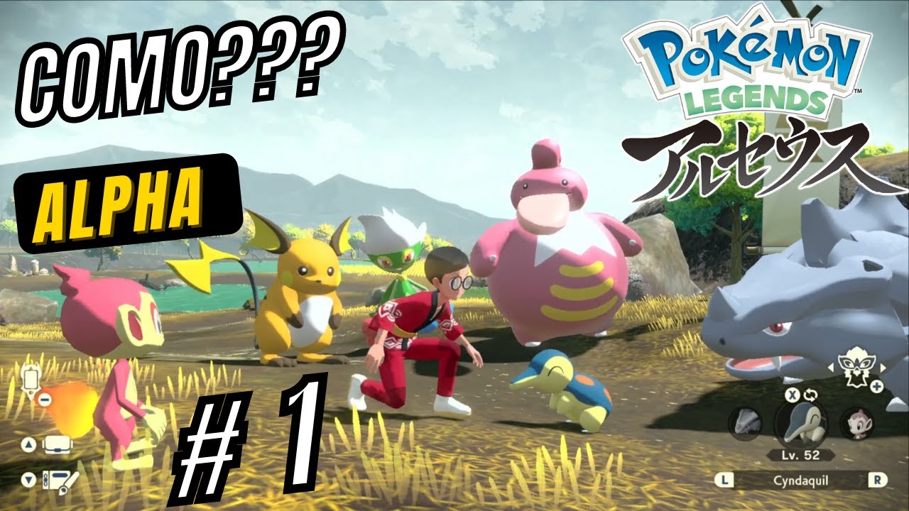 COMO PEGAR ALPHA RAICHU, ROSERADE, LICKILICKY, RHYHORN E CYNDAQUIL EM ...