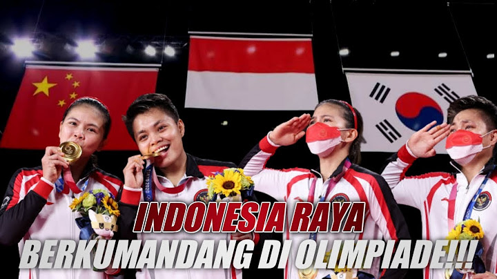 INDONESIA JUARA AKHIRNYA LAGU INDONESIA RAYA BERKUMANDANG DI TOKYO