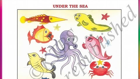 #3rd standard #english #unit4#Under the sea @yourclassyourfuture3067 #exercises #question answer