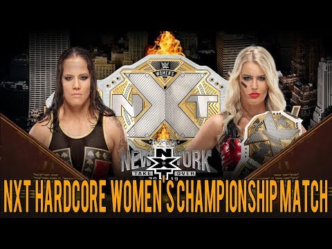 Shayna Baszler vs Toni Storm NXT Hardcore Women's Champion NXT TakeOver