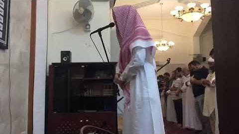 القارئ المنذر الزهراني يبحر بالمصلين في رحاب #القرآن من صلاة التراويح 1439