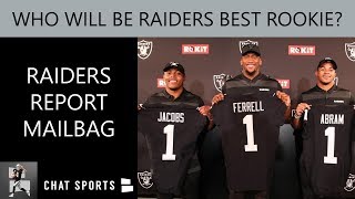 Raiders report mailbag: 2019 predictions on oakland’s record, josh
jacobs, rookie defense & more!