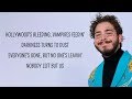 Post Malone Hollywood S Bleeding Lyrics