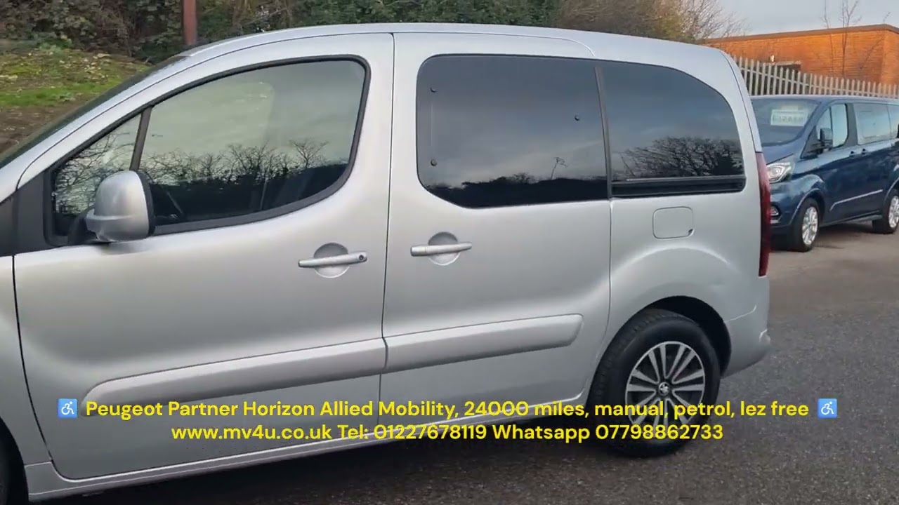 2015 Allied Mobility Peugeot Partner £7295