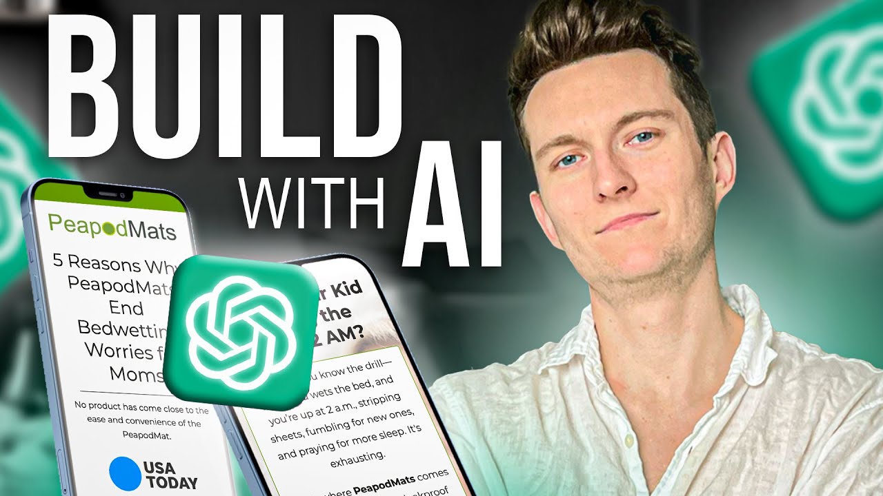 How To Use AI To Build The Perfect Shopify Landing Page - YouTube