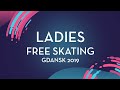 Anastasia Tarakanova (RUS) | Ladies Free Skating | Gdansk 2019