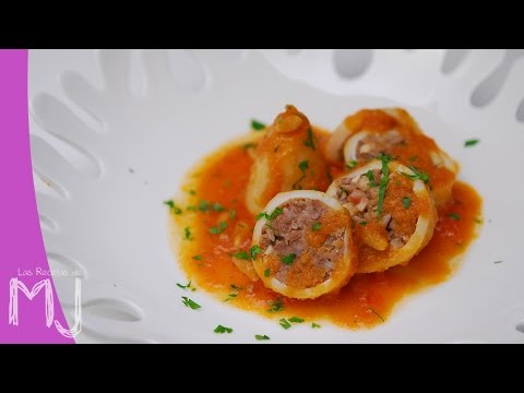 Calamares rellenos: la