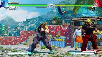 Interesting Nash mixups in the corner with V-Trigger