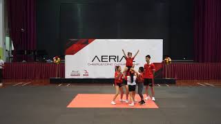 20181111 AERIAL CHEERLEADING CHAMPIONSHIP - GROUP STUNT LEVEL 1 SMALL - CHEER BEARS