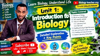 Grade 9 Biology Unit 1 part 2: Introduction to Biology | Definition, Scientific Method