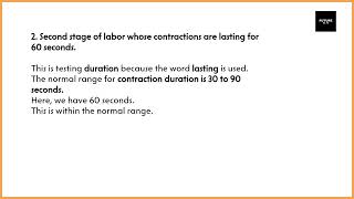 Labor Contractions Explained Simply for NCLEX