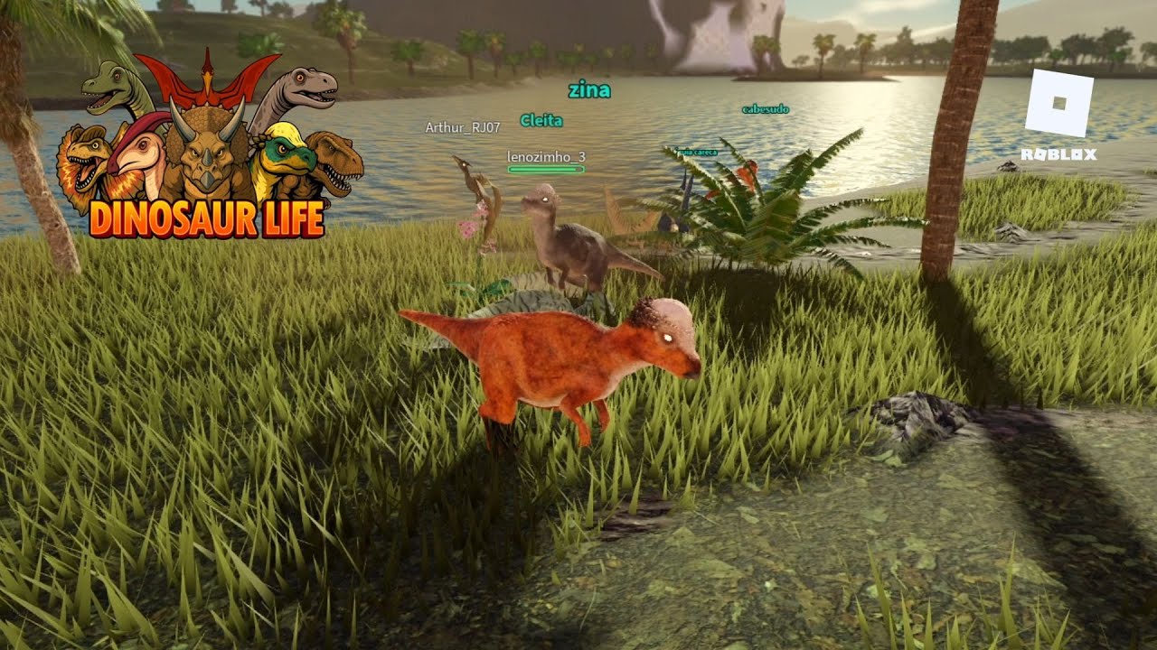 O NINHO FOI ATACADO POR PTERANODONTES! Paquicefalossauro Fêmea - Dinosaur Life (Roblox)