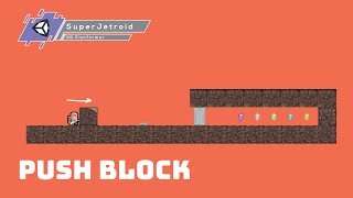 Push Block & Animation Transition - SuperJetroid 2D Platformer (Indonesia) screenshot 1