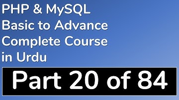 20 How to use Switch Case in PHP  - PHP & MySQL Tutorial in Urdu (Basic to Advance)