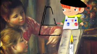 Li'l Vinnie's Art - Girls At The Piano By Pierre-Auguste Renoir