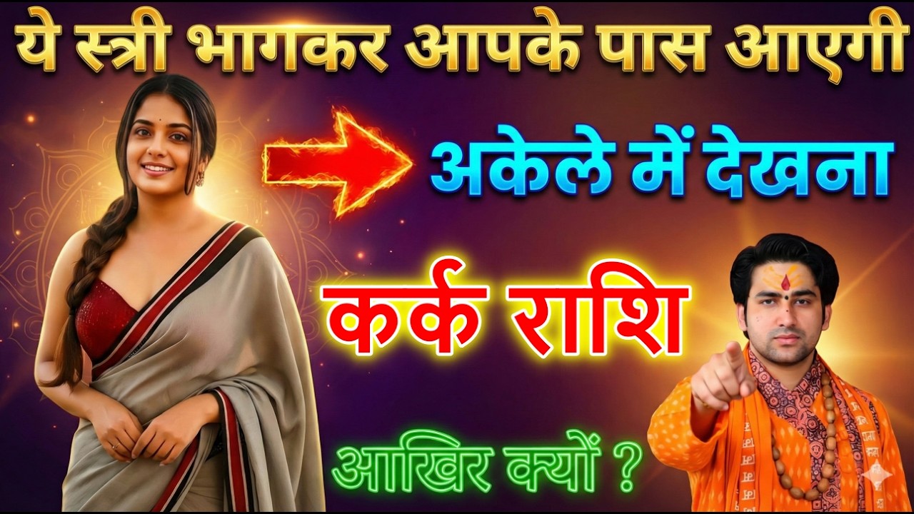 कर्क राशि यह स्त्री अपने घर से भागकर आपके पास आएगी