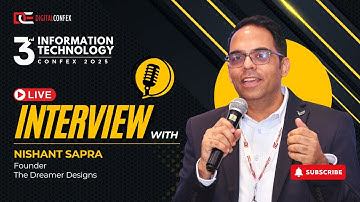Catch Nishant #Live Interview at the 3rd Information Technology #Conference 2025, New Delhi