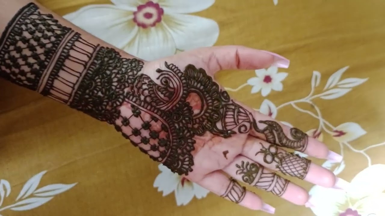 Mehndi On Hand Mehndi On Hand Henna Hand Tattoo Henna Hand Tattoo Arabic Mehndi Arabic# mehndidesign