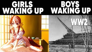 BOYS VS GIRLS MEMES MILITARY