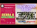 SIERRA Y AMAZONIA. - TERCER GRADO PROYECTO 3 FINAL - TODAS LAS ACTIVIDADES.