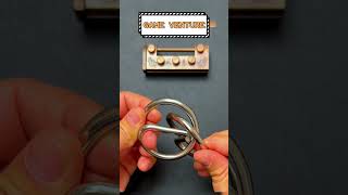 I'm Invincible.😀😎  Disassemble the double E Lock #puzzle #lock #brainteasers